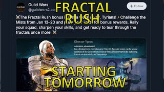 GW2 - FYI - Fractal Rush Week Event Starts TOMORROW!