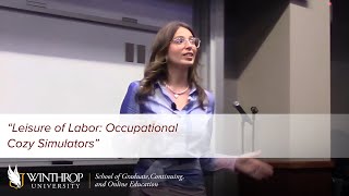 Cheyenne Helfrich's 3-Minute Thesis | M.A. in English, Winthrop University