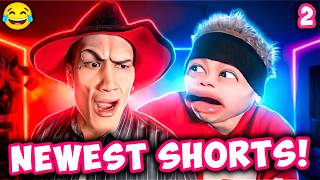 Try Not to Laugh! Eddie Mora & Ryan Lombard NEWEST Shorts 2025! P2