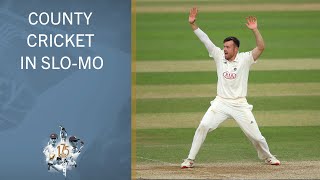 Beautiful county cricket at The Kia Oval | Slow-motion clips of Surrey