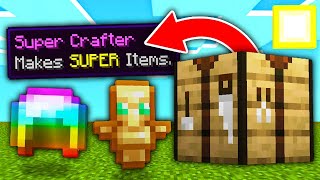 Minecraft, But CRAFTING Is OP