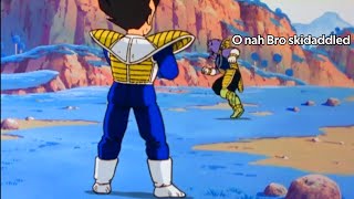 The time Vegeta ran the FADE across all of Namek.