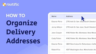 Quick Lesson: How To Organize A Delivery List For Google Maps