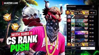 🔴HUNTER LIVE👑PLAYING WITH SUBSCRIBERS❤️ Garena Freefire || Road To 3k🎯#shortslive #freefirelive