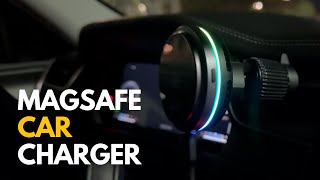 Acer Mag-Safe Car Charger Review: 25W Fast Charging & Cooling Fan!