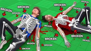 BREAKING EVERY YOUTUBER BONE IN ROBLOX...