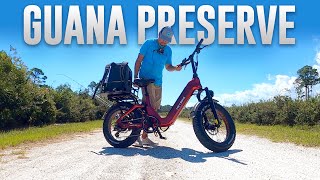 Exploring GUANA PRESERVE on eBike - Trout & Flounder!