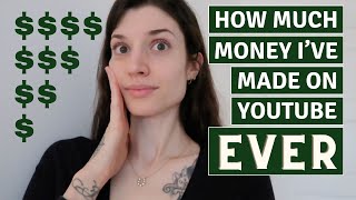 How much money I've made on YouTube (ever) 💰💰💰