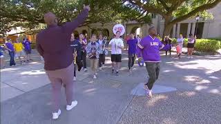 Brasshearts Brass Band LIVE on SEC Nation - Got Fire