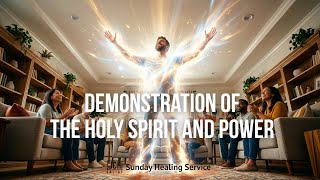 Demonstration of the Holy Spirit and Power - JCH Online Sunday Healing Service