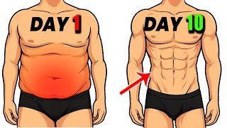 10 Min BELLY FAT SHRED (No Equipment)
