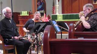 3rd movement, Quatuor op. 2 for Clarinet, Viola, Violin, and Cello