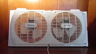 1990s Holmes 7" twin window fan