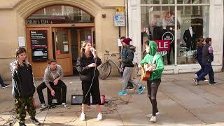 Busking Oxford Valerie