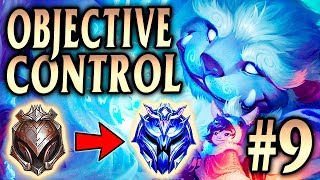 Full Tank Hard Carry by Controlling! Iron IV to Diamond # 9 - League of Legends S10