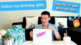 Unbox my birthday presents - Quà tặng bất ngờ. Ông chú 27 tuổi ế già độc thân #104