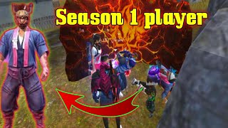 Season 1 Player in my Game || Free Fire season 1 elite pass id || total gaming ||  badge 99
