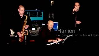 Jazz/Pop trio with male singer  - Sorry seems to be the hardest word