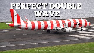 DOUBLE WAVE FROM THE PILOTS ON CONDOR A321