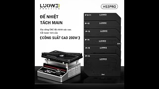 Louwei LW-HS3PRO Mainboard Separation Heatsink for iPhone X – 16 ProMax
