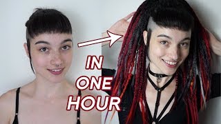 Temporary Dread Look!! (one night only) - Dread Falls Tutorial + OOTD