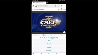 How to connect Amazon Fire tablet as E-Songbook to CAVS Karaoke Players