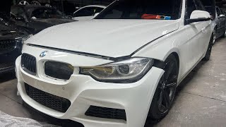 Rebuilding A Salvage BMW f30 (Part 6) Replacing Passenger Rear Toe Arm #bmw335i #diy #subscribe