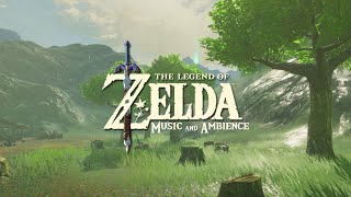 nintendo relaxing music that calms your mind while it's raining ( zelda music & ambience)