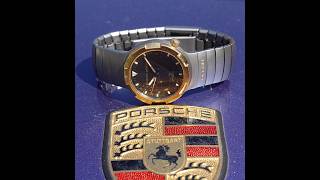 c1992 Porsche Design Ocean 500 by IWC men's vintage titanium and 18k gold automatic watch.  Ref 3503