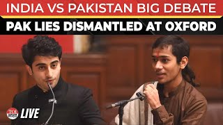 India Vs Pakistan Debate At Oxford Union | Indian Students School Pak On Terror, Expose Kashmir Lie