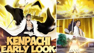 KENPACHI WILL BE A DEMON DPS (EARLY SKILL KIT) KENPACHI GAMEPLAY - Bleach Soul Resonance