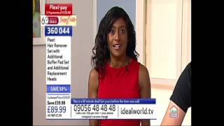 Guest Presenting on Ideal World TV for THE PEARL HAIR REMOVAL EASTER WEEKEND SOLD OUT SHOW