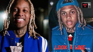 Lil Durk Goes Live With His Look-A-Like !!!