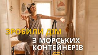 How to build cozy houses from sea containers in place of swamp and reeds [English subtitles]