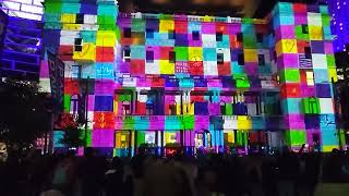 Vivid Sydney Customs House Light Show