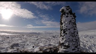 Would you do it? A winter's run to the Beacon, overlooking Swaledale in the Yorkshire Dales.