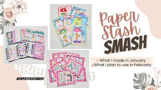 #PaperStashSmash Crafty Collab | January 2026 Recap | February Plans