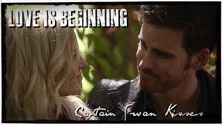 All Captain Swan Kisses (I Think) || Love is Beginning