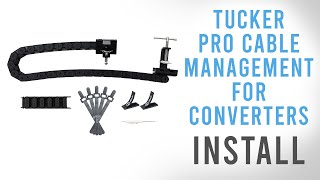 Tucker Pro Cable Management Kit for Desk Converters