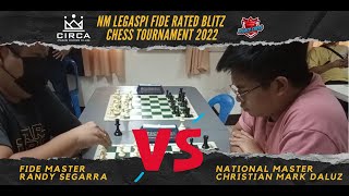 FM Randy Segarra vs NM Christian Mark Daluz
