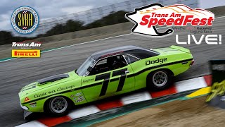 LIVE from WeatherTech Raceway Laguna Seca with SVRA and The Trans Am Series presented by Pirelli