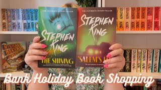 WHAT HAPPENED TO MY WATERSTONES PARCEL, CHARITY SHOP HAUL & NEW STEPHEN KING BOOKS