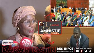 Amsatou Sow Sidibé appelle à la concertation avant toute décision sur l’amnistie