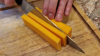 Chopping Carrots & Butternut Squash | Vegetable Chopping Channel