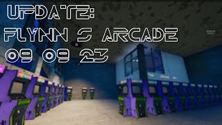 09/09/23 | Update: Flynn's Arcade