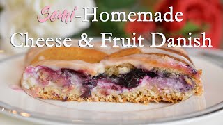 Semi Homemade Danish | Easy Breakfast | Crescent Sheets