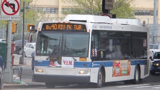 Bx40 Bus Announcements To River Park Towers.