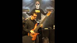 Alain Caron @ NAMM Show 2016