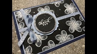 FB Replay Stampin Up! Whisper White Shaded Technique Stamping with DonnaG!