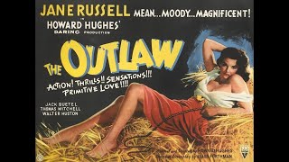 Jane Russell in Howard Hughes' "The Outlaw" (1943) - A biographical film about Billy the Kid